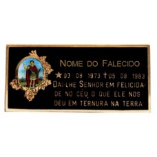 Placa com Foto 